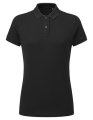 Dames Polo Asquith & Fox Classic Fit Contrast Zwart-Wit